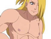 Deidara pelado de pau duro nu