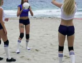 Jogadoras de volei nuas transando com técnico