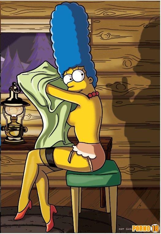 marge simpson sem roupa